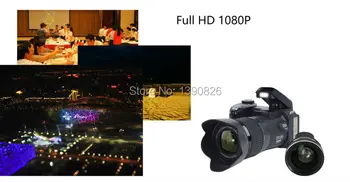 Protax D7100 13MP CMOS 3,0-Inčni TFT LCD Zaslon Digitalna Kamera 24X Optički Zoom, Digitalna Kamera S Led Фарой