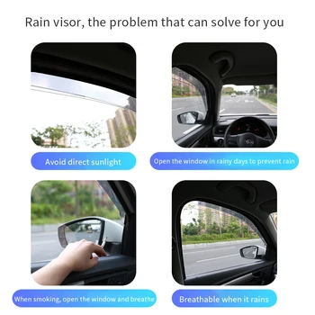 Prozor Vizir Za Honda Envix 2019 Aparat za Automobilski Prozor vizir Auto za Zaštitu od Kiše Zaštita Od Vjetra Deflectors Pribor 4 kom. Auto dijelovi