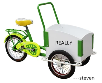 RL-T05 3 kotača električni teretni bicikl pedala трайк tricikl dostava hrane Litij baterija za napajanje dječji bicikl
