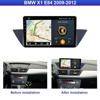Runningway Android 10,0 5G Auto DVD Za BMW X1 E84 2009-2012 4G+64G Auto Radio Media Player Navigacija GPS