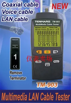 Ručni Tenmars Multimedia LAN cable Tester provjera i rješavanje problema kabela lan parica