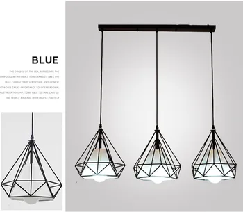 Skandinavska rasvjeta restoran svjetla moderni minimalistički kreativni lampe za čitanje bar industrijski vjetar Američka luster stup