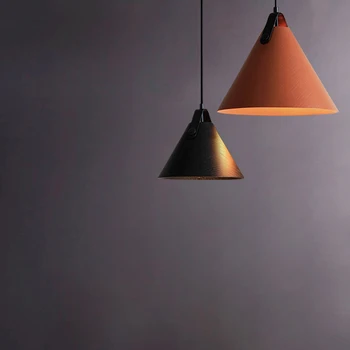 Skandinavski Sirovo drvo Viseće Svjetiljke Wood Cone Art Viseći Svijećnjak Modni Viseći Svijećnjak Indoor LED Viseće Svjetiljke Modern Deco Lighting