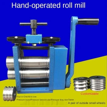 Tablet Press Machine Hand Press Press Semi-Circle Press Line Igranje Gold and Silver Jewelry Processing Tools
