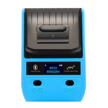 Termalni pisač 58 mm Provjerite Pisač Prijenosni Bluetooth Printer Naljepnica 1500 mah za Android i IOS