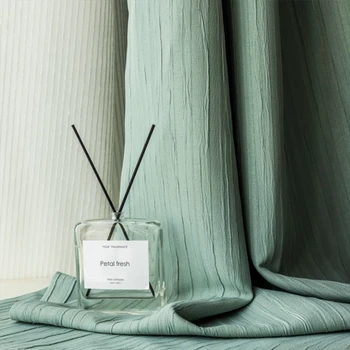 Utakmice zeleni Japanski Stil pun sjenčanje zavjese dnevni boravak spavaća soba bora teksture jednobojnu poslati visoke temperature formiranja