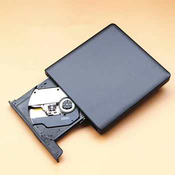Vanjski Blu Ray CD DVD Pogon 3D,USB 3.0 Type C Bluray Disc Reader BD DVD CD RW ROM za PC, Mac i Windows 7 8 10 XP Linxus