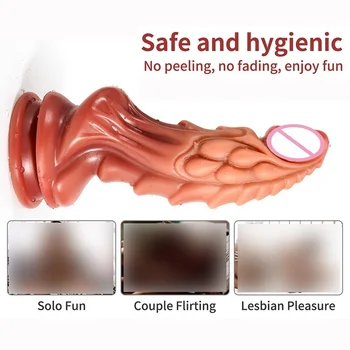 Veliki Realan Silikonski Dildo Penis Dong sisanje čaša za Žene Masturbacija Lesbain Seks Igračka Dildo za Analni Seks Igračka