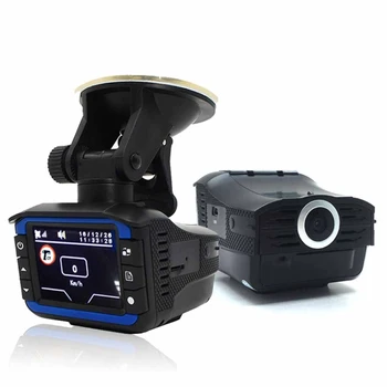 VG3 2 u 1 Komplet Dvr, Kontrolna Ploča Skladište 140° Širokokutni Automobil Raders Detektor Višejezično G-senzor Dash Cam video snimač