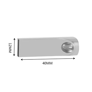 Visoka brzina 30 kom. besplatan logo metalni drive 32 GB, 64 GB I 128 GB stvarni kapacitet USB flash disk od 4 GB 8 GB 16 GB vodootporan USB 2.0 flash