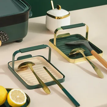 Višenamjenski lopatica stalak za prtljagu suđe za kuhanje / žlica stalak za prtljagu prijenosni odvodnim alat kulinarstvo spatula