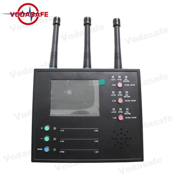 Vodasafe Detektor kupaonice Detektor Radijskih signala s 3 frekvencijskih Pojasa Automatsko skeniranje Otkrivanje kamera u vašem domu