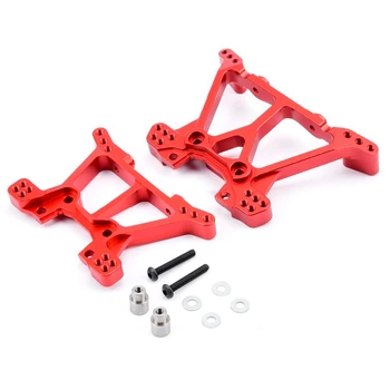 W001 Upgrade Metal Chassis Arm C Rear Seat Stub Axle Parts Kit for Traxxas SLASH 4X4 1/10 RC Car Parts Truck