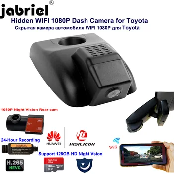 Wifi 1080P 24 Noćni Vid Dash cam auto video snimač za Toyota AVALON Camry chr Highlander rav4 Corolla crown sienna innova verso vios