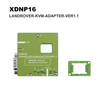Xhorse XDNPP16 Adapteri bez lemljenje za Landrover KVM Set rade s MINI Prog i Key Tool Plus