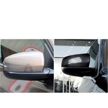 Za BMW X5 X6 E70 E71 Car Carbon Fiber Rear View Mirror Cover Trim Side Wing Mirror Cap 2007-2013