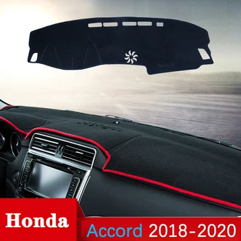 Za Honda Accord 2018 2019 2020 Protuklizni Anti-UV Mat Poklopac Ploče s Instrumentima Mat sjenilo Dashmat Zaštita Crtica Tepih Pribor 10