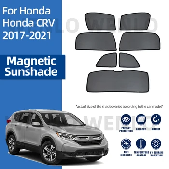 Za Honda CRV CR-V CR V 7 Mjesta 2017-2021 Magnetski Vizir Auto Mrežaste Zavjese Robustan Štitnik Za sunce Vjetrobransko Staklo za Zaštitu Štit Mreže Dječje Sjena