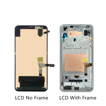 Za LG V30 LCD Zaslon Osjetljiv na dodir Digitalizator Sklopa S Okvirom H930 H933 H931 H932 VS996 Zamjena Ekrana Dijelovi Za Popravak 6,0