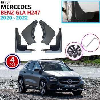 Zaštitni lim Krilo Za Mercedes-Benz GLA H247 2020 2021 2022 Val Sprijeda I Straga Zaliske Auto dijelovi Kotača Automobila Pribor
