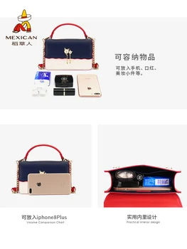 Ženska torba 2021 novi modni hit boja lanac torba za žene 2021 nove luksuzne torbe za rame umjetna koža instant messenger torba