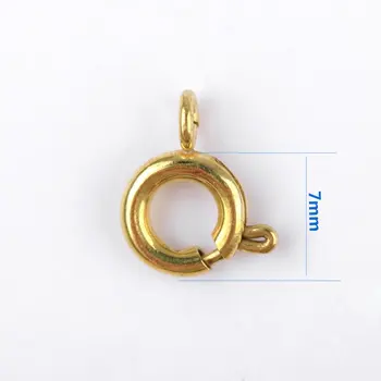Латунное Žičana prsten Spone nakit besplatna dostava mang boja može biti prekriven SR-7mm/5000pcs