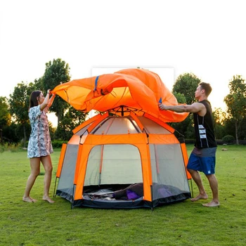 Nema potrebe instalirati быстрооткрывающиеся šator za odrasle kampere Capming Tents